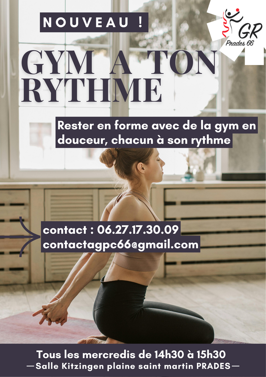 NOUVEAU ! GYM A TON RYTHME