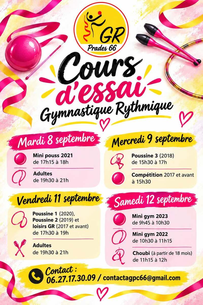 COURS D'ESSAI
