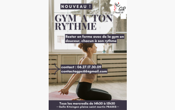 NOUVEAU ! GYM A TON RYTHME